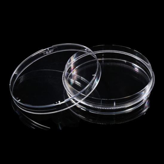 Picture of 100 mm Cell Culture Dish, with Gripping Ring, TC, Sterile, 20/pk, 300/cs 704201