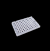 Picture of 0.1 mL 96 Well PCR Plate, Semi Skirt, Clear, A1 Notch, Compatible with ABI Machine, 5/bag, 25/pk 402401