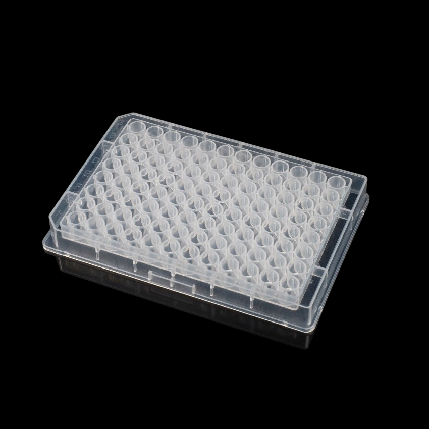 0.4 mL 96-Well Deep Well Plate, U-Bottom,  Round Well, Sterile, 10/pk, 50/cs, 501162