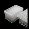 Picture of 16 mL 24-Well Deep Well Plates, V Bottom, Square Well, Sterile, 1/pk, 25/cs 510001