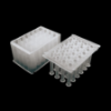 Picture of 16 mL 24-Well Deep Well Plates, V Bottom, Square Well, Sterile, 1/pk, 25/cs 510001