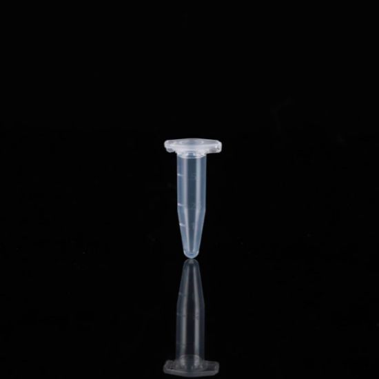 Picture of 0.6 mL Microcentrifuge Tube, Clear, Conical, Lock Cap, Non-Sterile, 1000/pk 605001