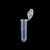 Picture of 2.0 mL Microcentrifuge Tube, Clear,  Round,Sterile, 50/bag, 400/pk 620611
