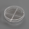 Picture of 90 x 15 mm Petri Dish, 4 Compartments, Sterile, 20/pk, 500/cs 752031