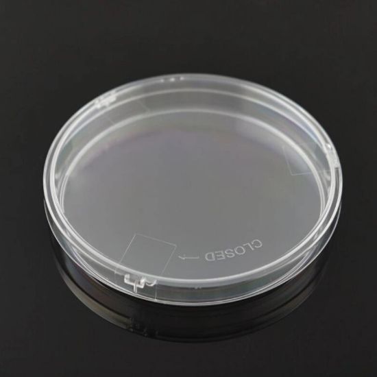 Picture of 90 x 15 mm Petri Dish, with Safety Lock, Sterile, 20/pk, 500/cs 752101