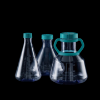 Picture of 2 Liter Erlenmeyer Flask, PC, Vent Filter Cap, Sterile, 1/pk, 6/cs 785011