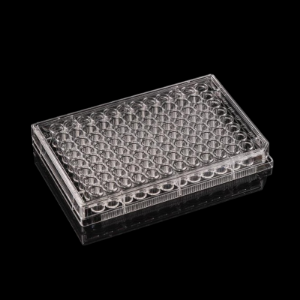 Picture of 96 Well Cell Culture Plate, Flat, TC, Sterile, 1/pk, 100/cs 701001