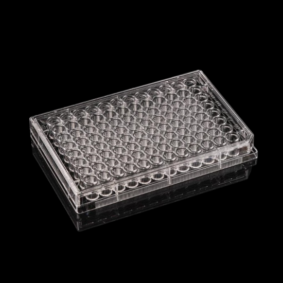 Picture of 96 Well Cell Culture Plate, Flat, TC, Sterile, 1/pk, 100/cs 701001