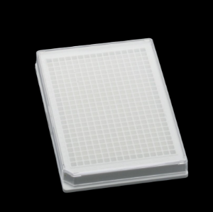 Picture of 384 Well Cell Culture Plate, White, Flat bottom, Non-Treated, Sterile, 1/pack, 100/cs 761611