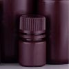 Picture of 8 mL Round Storage Bottle, Amber, PP, Wide Mouth, Sterile, 20/pk, 400/cs 335201