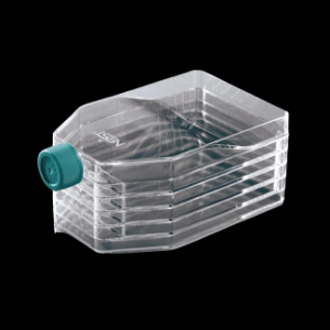 Picture of 5-Layer Cell Culture Flask, Plug Seal Cap,  Straight Neck, TC, Sterile, 1/pk, 8/cs 731001