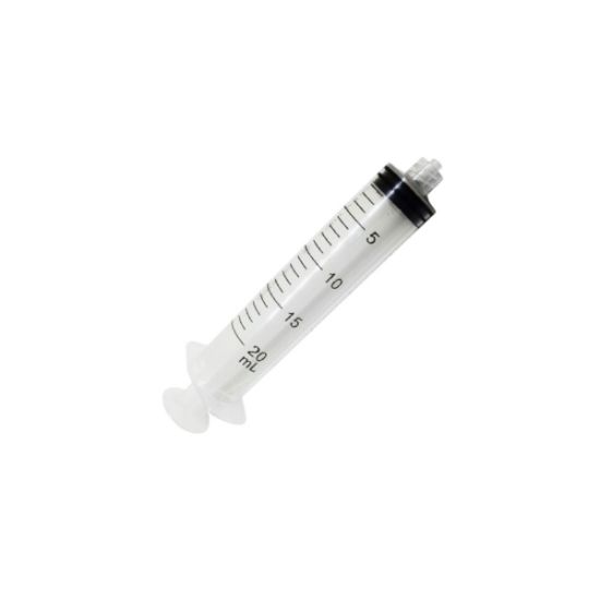 Picture of 20ml Luer Lock, Non-Sterile, 3 Piece Disposble Syringe, Case 900, MSS3P20LLNS