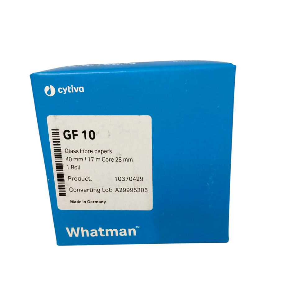 GF10 40MMx17M CORE 28MM 1/PK Continuous air monitor tapes. Sandard filter for beta-attenuation method. 10370429