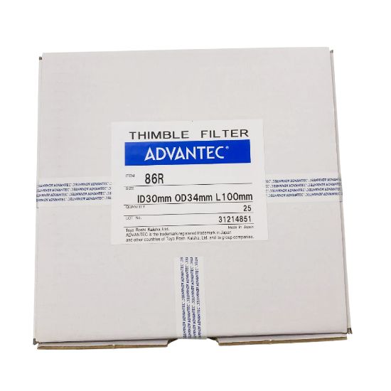 Picture of Glass Thimble No.86R ID30 OD34 L100mm, No.86R 30x100mm