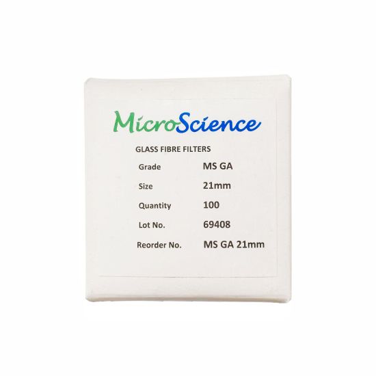 Picture of Glass Fiber Filter MSGA Grade 21mm 1.6um , box100, MS GA 21mm