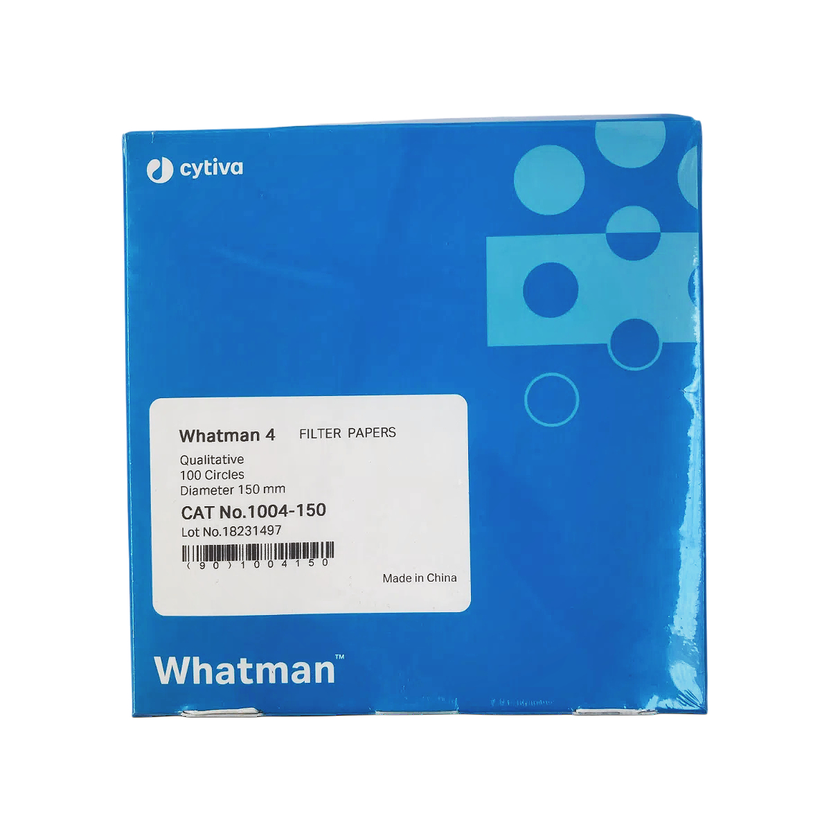 Grade 4 Qualitative Filter Paper Standard Grade, circle, 150 mm 1004-150
