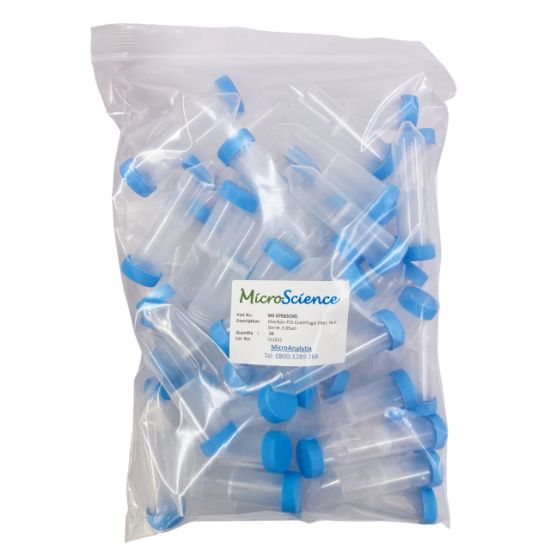 Picture of Centrifuge Filters 0.45µm PES, Maxi 25ml Capacity with 50ml Receiver Tube, Non Sterile, pk50, MS XPE45(50)