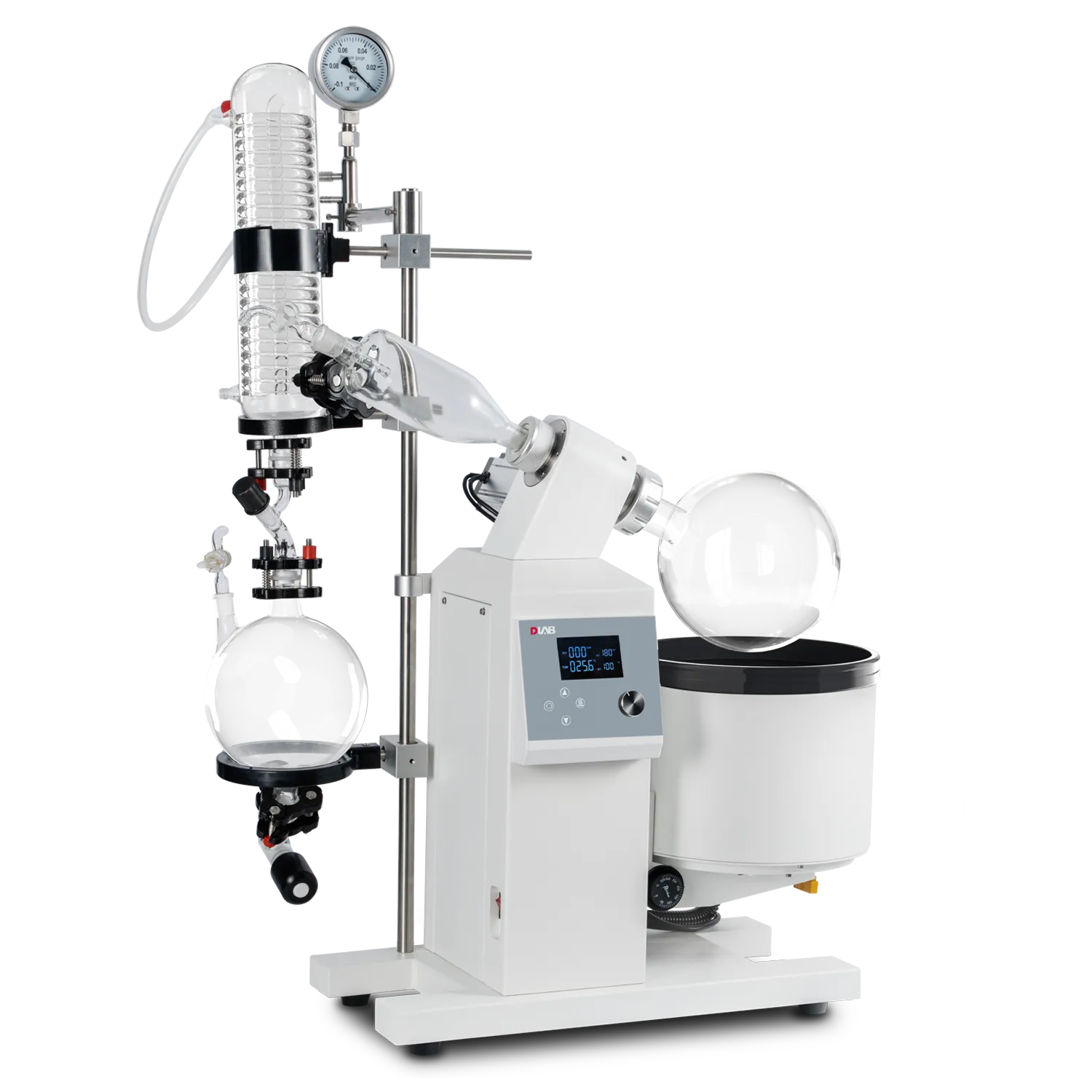RE500-E, DLAB 5L LCD Rotary Evaporator (Oil Bath, without glassware), 6030116126