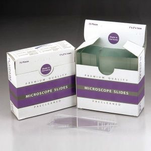 Picture of Microscope Slide, 3" X 1" Plain, Plat Line, 144/GR, 50A420