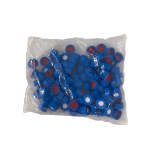 Picture of 9mm R.A.M.™ Ribbed Cap, Royal Blue, PTFE/Silicone Lined 5395-09FRB(100)