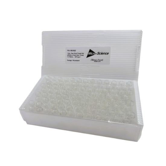 Picture of 2ml glass vial 9mm with mark spot Box 100 MSV923