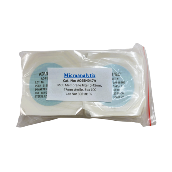 Picture of Membrane Filter MCE 0.45 WG IND 47mm 100/PK STERILE A045H047A