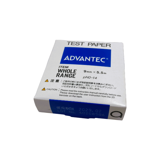 Picture of Advantec WHOLE RANGE PAPER pH 0-14 ROLL(WR(Roll)) WR (Roll)