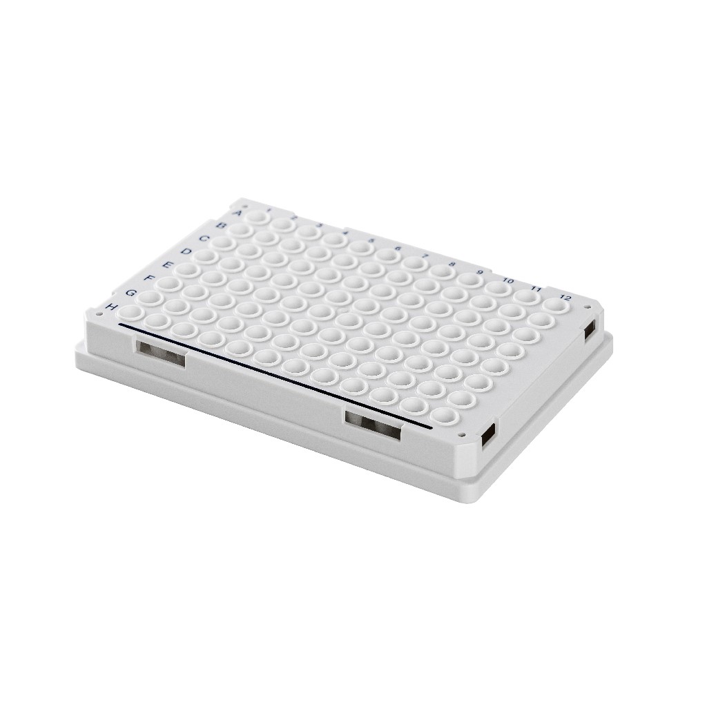PCR plate, 96-well, skirted, low profile, white, CASE 50, BAKR43001-0301
