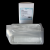Picture of 40 ul 384 Well PCR Plates, Semi Skirt, Compatible with Roche Machine, White Frame, A24 Notch,  White, 10/pk 409013