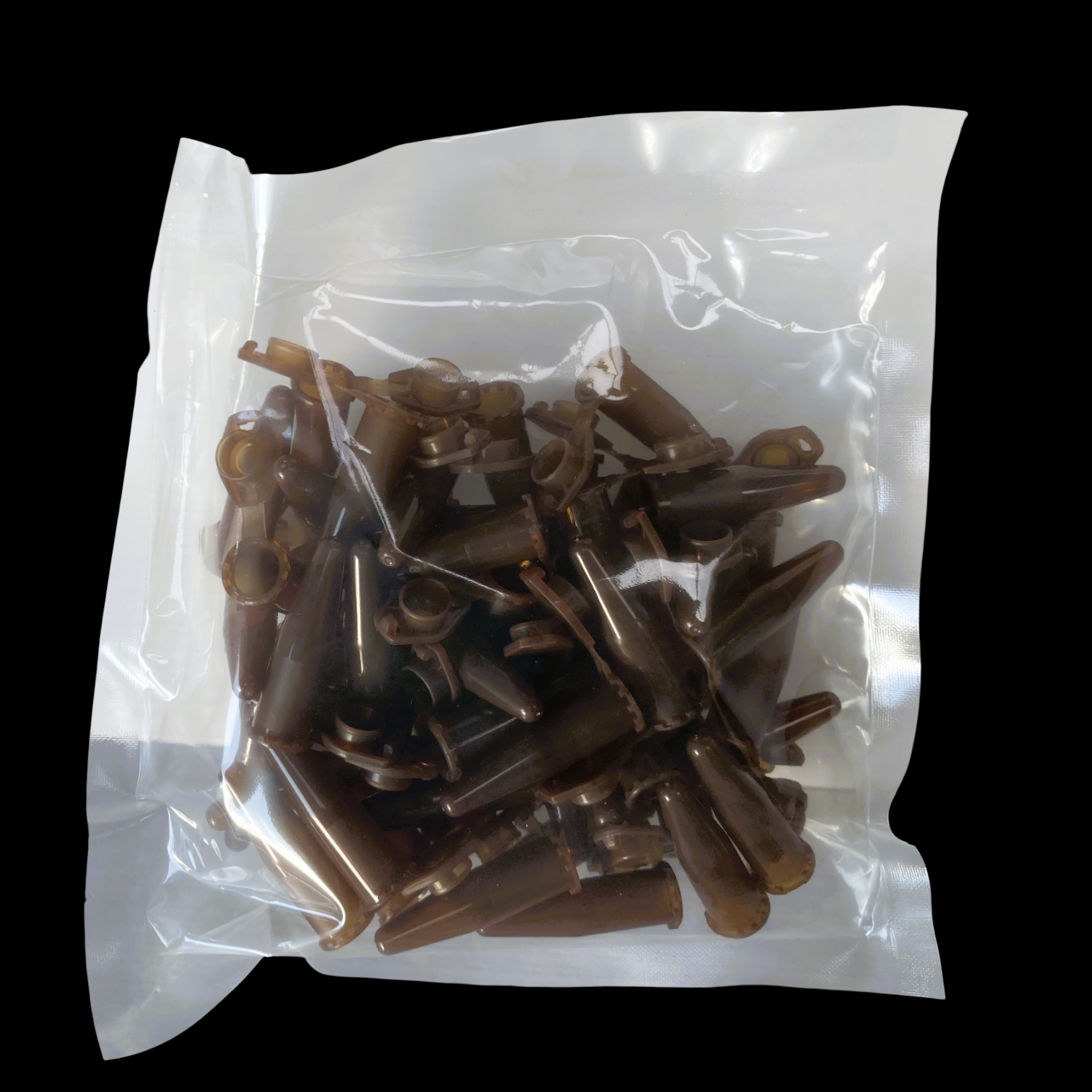 1.5 mL Microcentrifuge Tube, Amber Color, Conical, Sterile, 50/bag,400/pk 615401