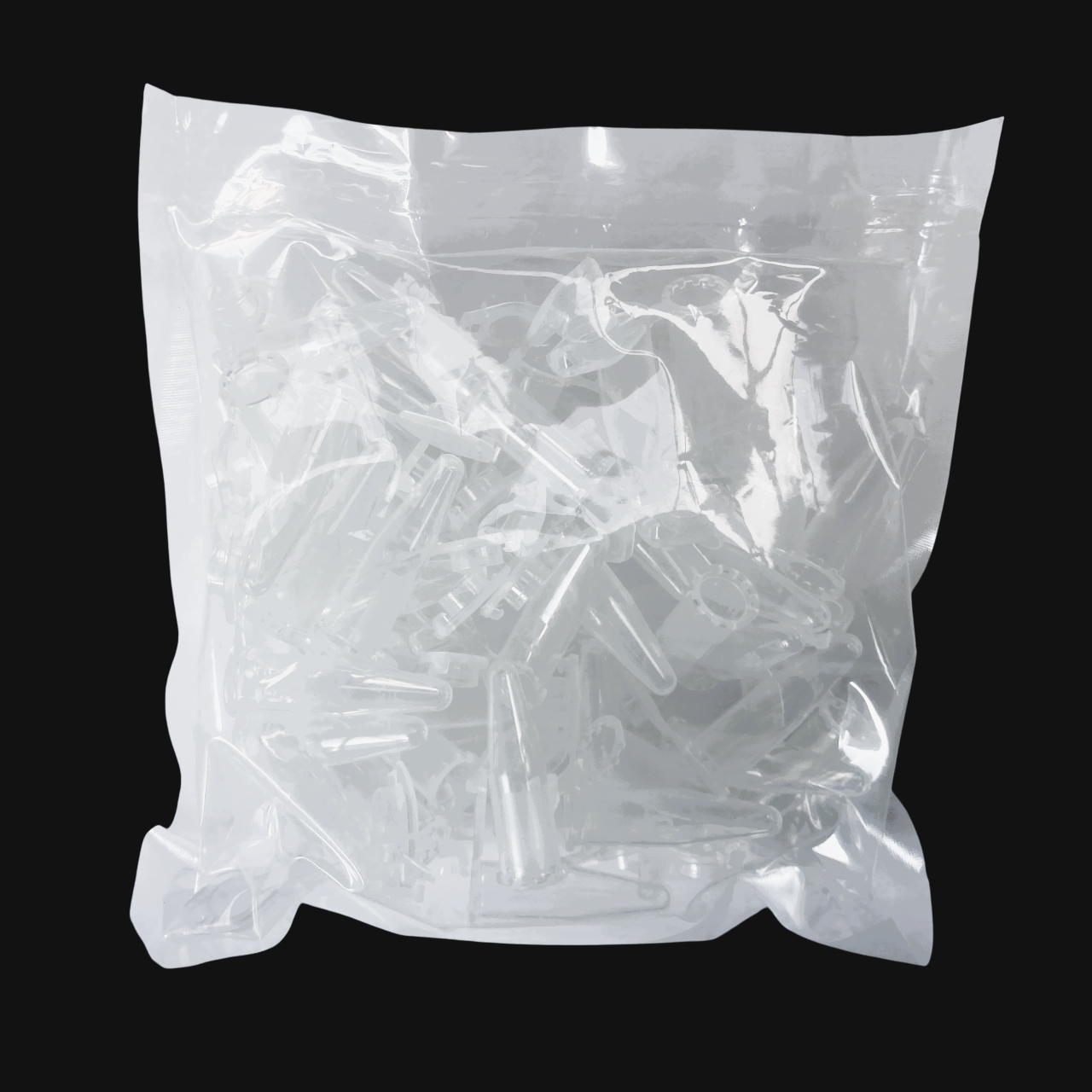 1.5 mL Microcentrifuge Tube, Clear, Conical,  Sterile, 50/bag, 400/pk 615601