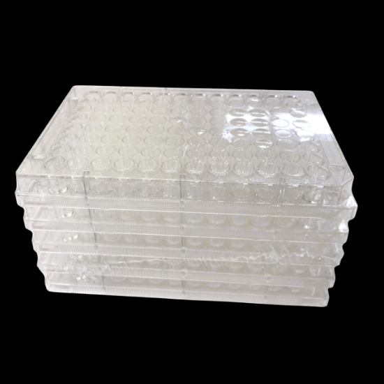 Picture of 96 Well ELISA Plate, Undetachable, High Binding, Clear, Sterile pk50 514201