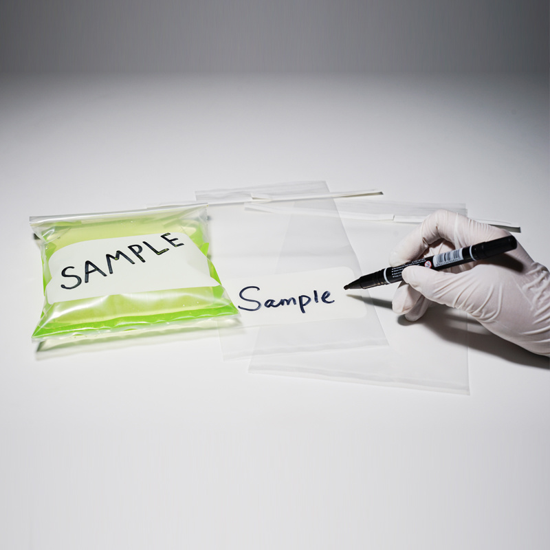 1650ml Lab Sampling Bag w/o Writing Area, 300x180mm, Sterile,  Plain, 106um, pk250, MS SOR-1930(250)
