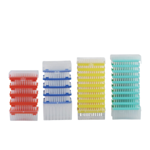 Picture of 200 uL Universal Tips, Clear Yellow, StackableRefill, Non-Sterile, Stacked Package, 9600 pcs/case,302081