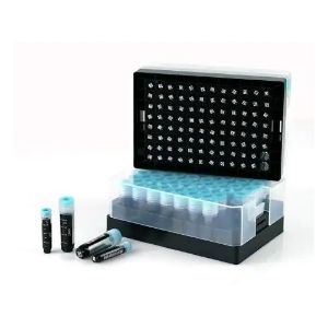 Picture of 0.5 mL 3-Code Cryogenic Tubes，Internal Thread, 12*8 Rack, Sterile，96 pcs/rack, 10 racks/case, 960 pcs/case ,612531