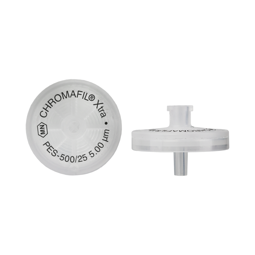 CHROMAFIL Xtra disposable syringe filters PES, 5 µm, 25mm, labeled, pk400, 729242.400