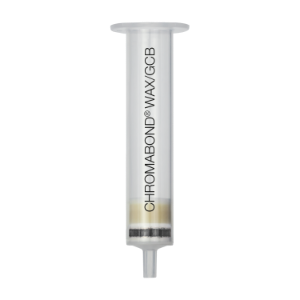 Picture of SPE column, CHROMABOND WAX/GCB, 30 µm WAX, 6 mL, 200 mg/50 mg, pk30, 7300043