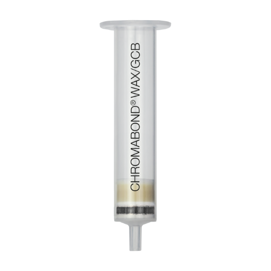 Picture of SPE column, CHROMABOND WAX/GCB, 30 µm WAX, 6 mL, 200 mg/50 mg, pk30, 7300043
