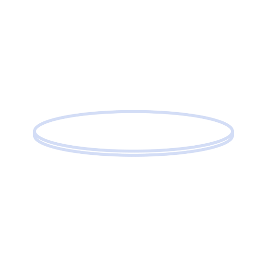 Picture of Septa N 8, PTFE, White, 0.25 mm, 53° shore D,  70261 