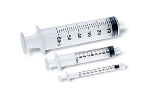5ml Luer Lock, Non-Sterile, 3 Piece Disposble Syringe, Case 4000, MSS3P05LLNS-4000