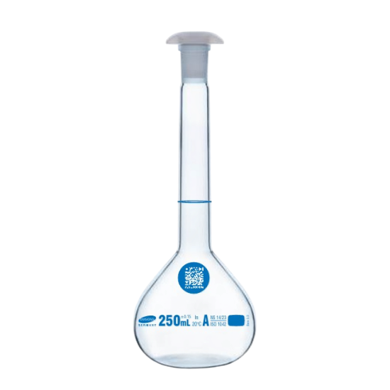 Picture of 20ml Volumetric flask clear Class A, pk2, MS 3600.102.05