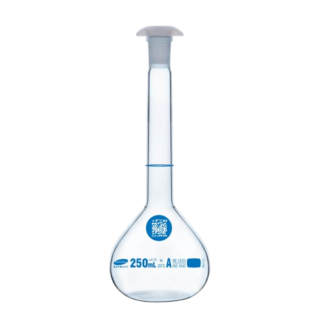 2000ml Volumetric Flasks With Batch Certificate, each, MS 3600.102.14