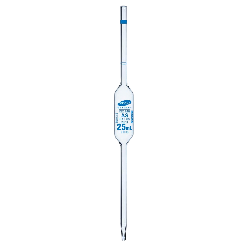 100ml Volumetric Pipettes  with Individual Certificate, pk 5, MS 5800.100.15