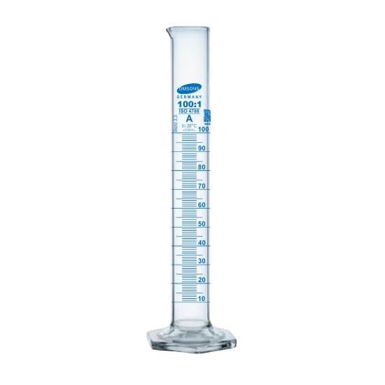 50ml Measuring Cylinders, PK 2, MS 2400.100.04