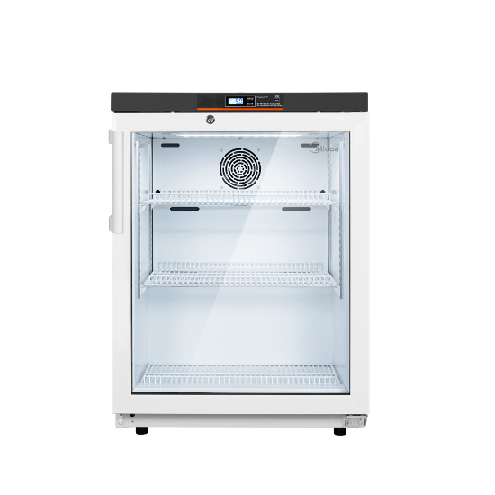 Picture of MC-5L126 Pharmacy refrigerator, 126L, LCD Display Solid Door, 2-8⁰C Upright refrigerator