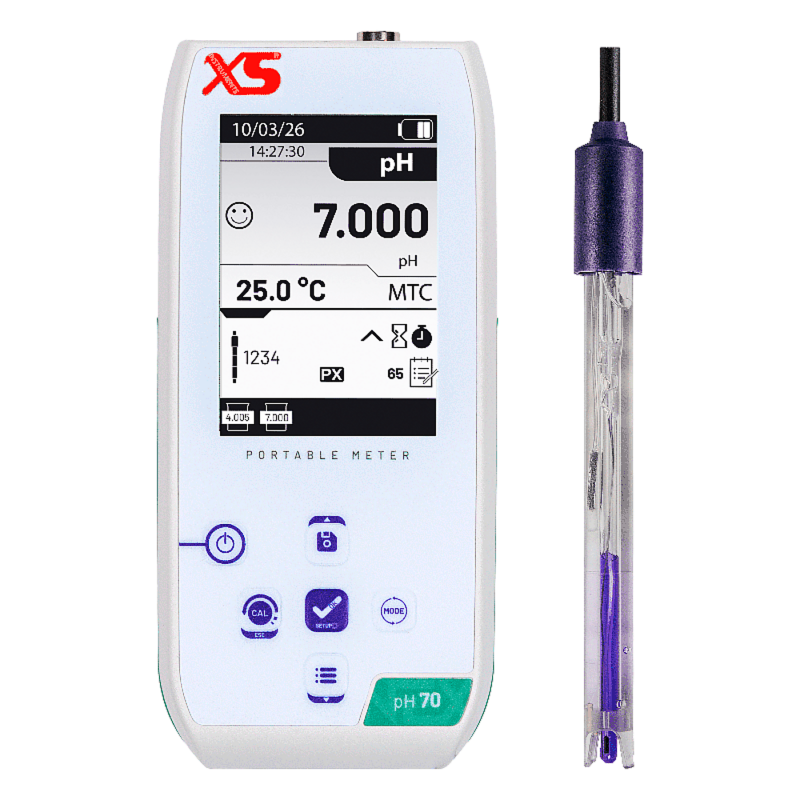 pH 70 NEX   portable pHmeter completeM  50120322